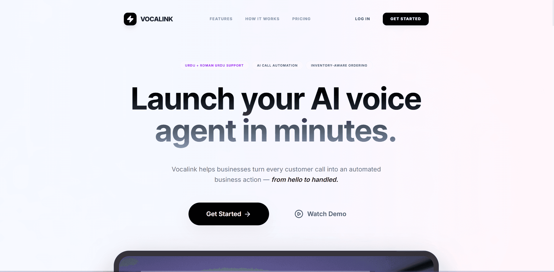 VocaLink screenshot 1